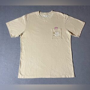 SPY x FAMILY Uniqlo Anya Forger Tan T-Shirt Men’s Size Large Pocket Tee